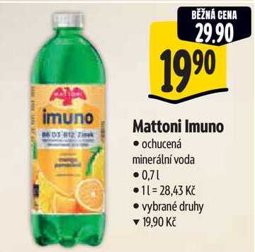 Mattoni Imuno, 0,7 l