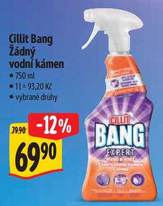 Cillit Bang Žádný vodní kámen, 750 ml