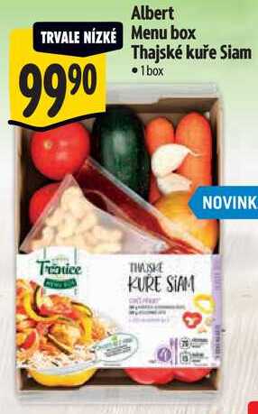 Albert Menu box Thajské kuře Siam
