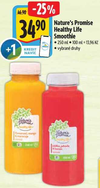 Nature's Promise Healthy Life Smoothie, 250 ml 
