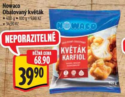 Nowaco Obalovaný květák, 400 g
