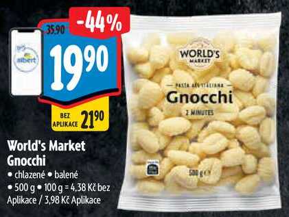 World's Market Gnocchi, 500 g