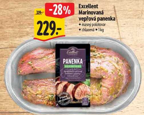 Excellent Marinovaná vepřová panenka, 1 kg