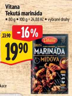 Vitana Tekutá marináda, 80 g