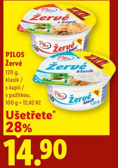 PILOS Žervé, 120 g