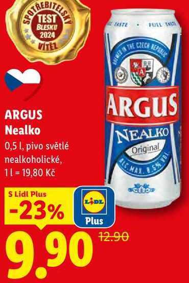 ARGUS Nealko, 0,5 l