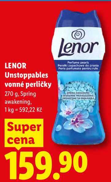 LENOR Unstoppables vonné perličky, 270 g