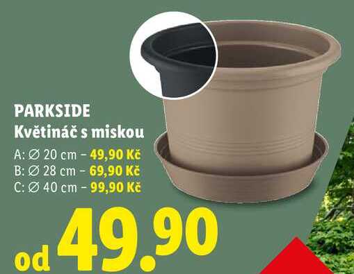 PARKSIDE Květináč s miskou 