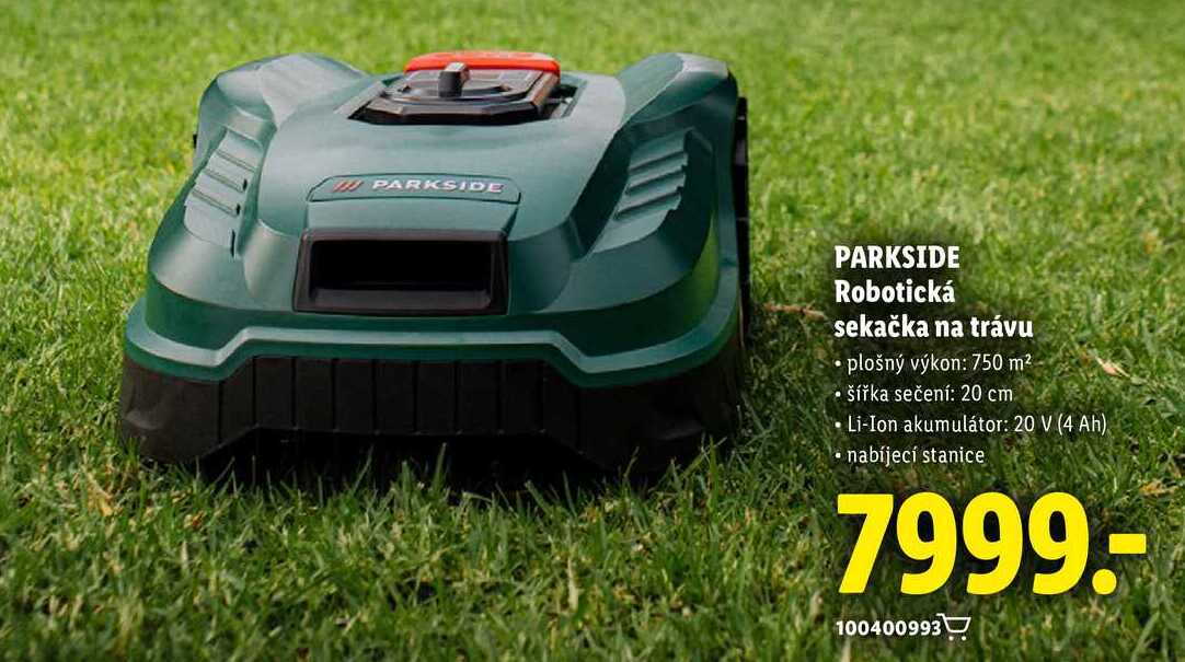 PARKSIDE Robotická sekačka na trávu 