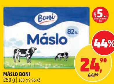 MÁSLO BONI, 250 g