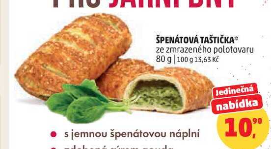 ŠPENÁTOVÁ TAŠTIČKA, 80 g 