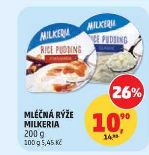 MLÉČNÁ RÝŽE MILKERIA, 200 g