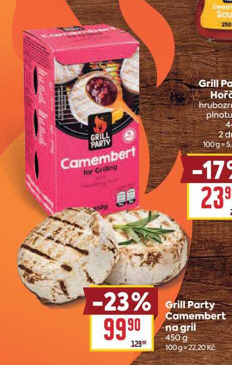Grill Party Camembert na gril 450 g 