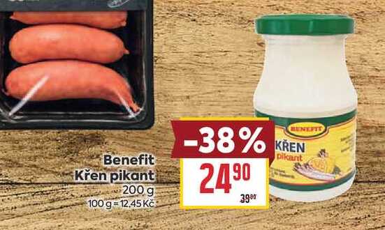Benefit Křen pikant 200 g