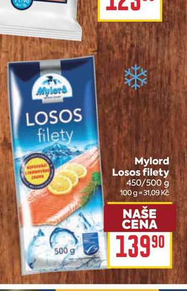 Mylord Losos filety 450/500 g