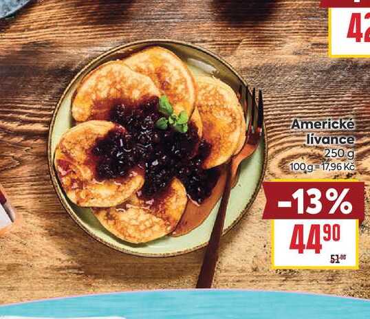 Americké livance 250 g 