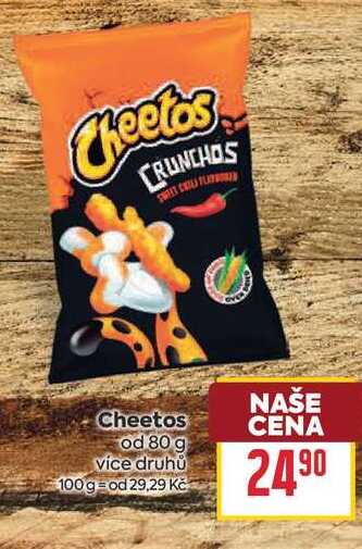 Cheetos od 80 g 