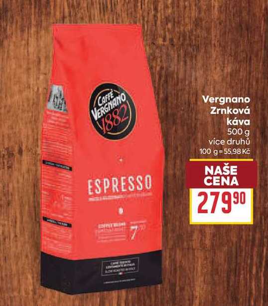 Vergnano Zrnková Κάνα 500 g