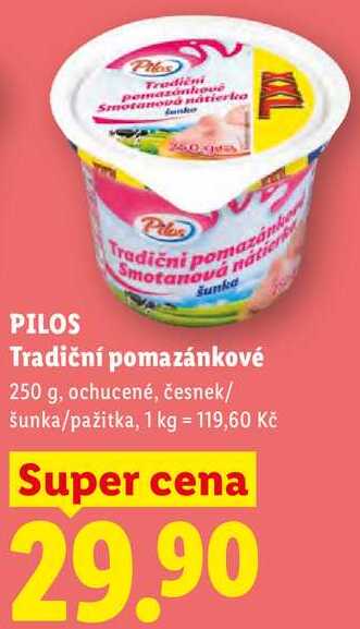 PILOS Tradiční pomazánkové, 250 g