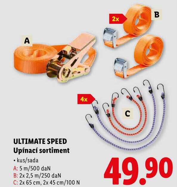 ULTIMATE SPEED Upínací sortiment 