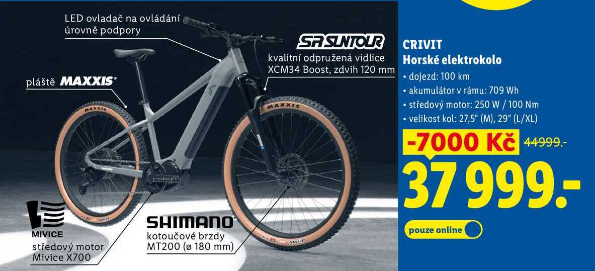CRIVIT Horské elektrokolo 