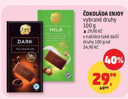 ČOKOLÁDA ENJOY, 100 g