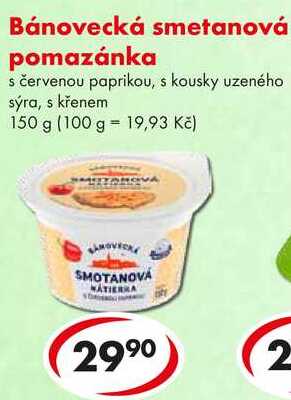 Bánovecká smetanová pomazánka, 150 g