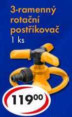 3-ramenný rotační postřikovač 
