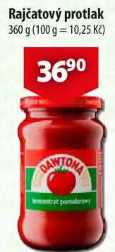 Rajčatový protlak, 360 g 