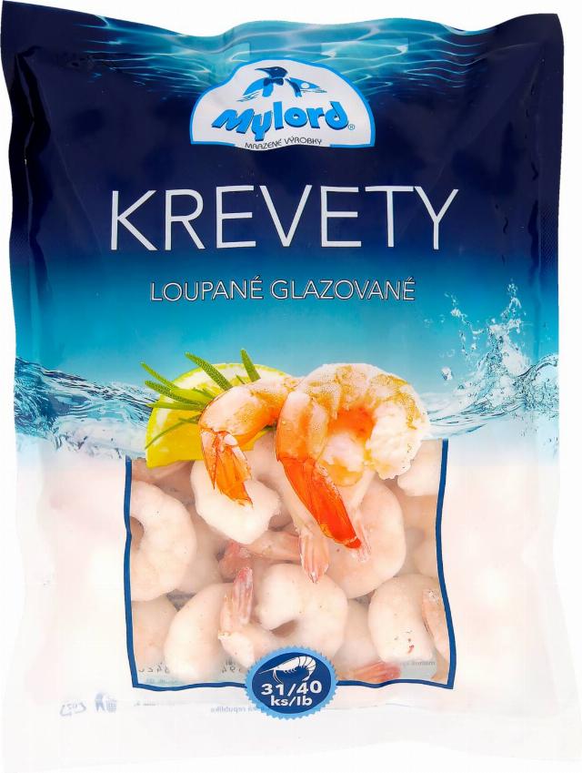 EUROFRIGO Krevety loupané s ocáskem velikost 31-40