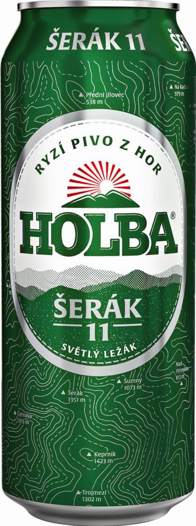 Holba Šerák Pivo světlý ležák