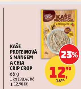 KAŠE PROTEINOVÁ S MANGEM A CHIA CRIP CROP, 65 g