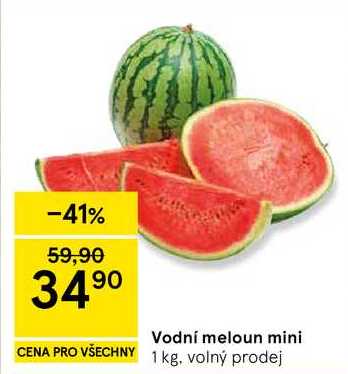 Vodní meloun mini, 1 kg