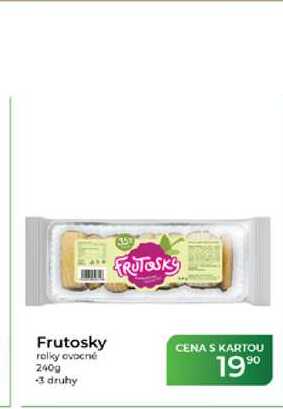 Frutosky rolky ovocné 240g