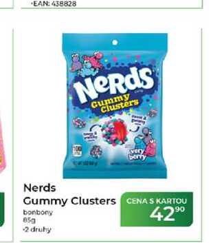 Nerds Gummy Clusters bonbóny 85g