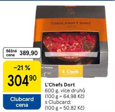 L'Chefs Dort, 600 g, více druhů  