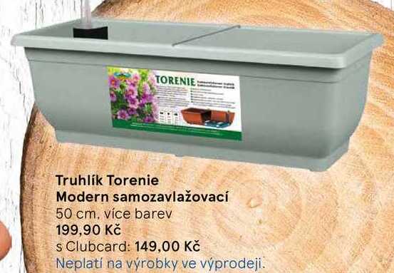 Truhlík Torenie Modern samozavlažovací, 50 cm. více barev 