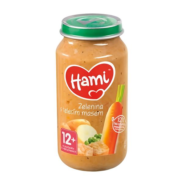 Hami Zelenina s telecím masem 12m+