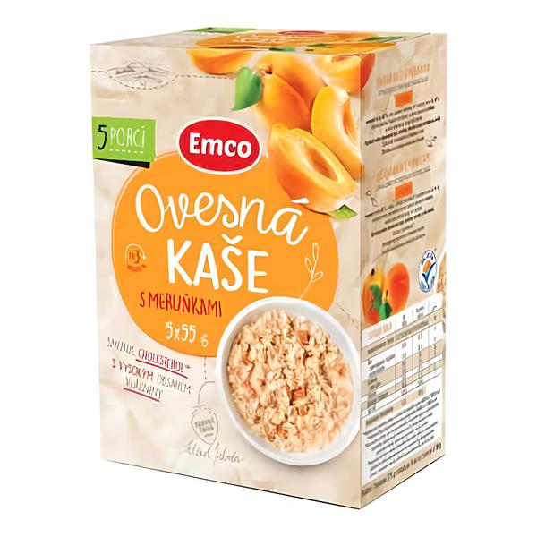 Emco Ovesná kaše s meruňkami 5x55g