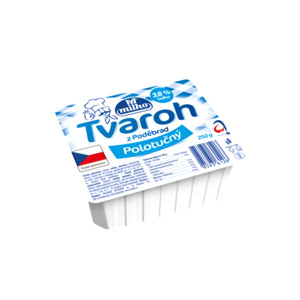 Milko Tvaroh z Poděbrad polotučný