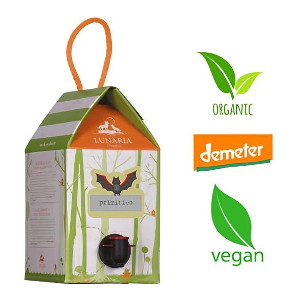 Lunaria BIO Primitivo IGT Terre di Chieti BiB Orsogna