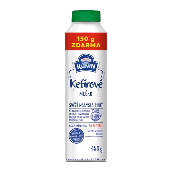 Mlékárna Kunín Kefírové mléko 1,5%