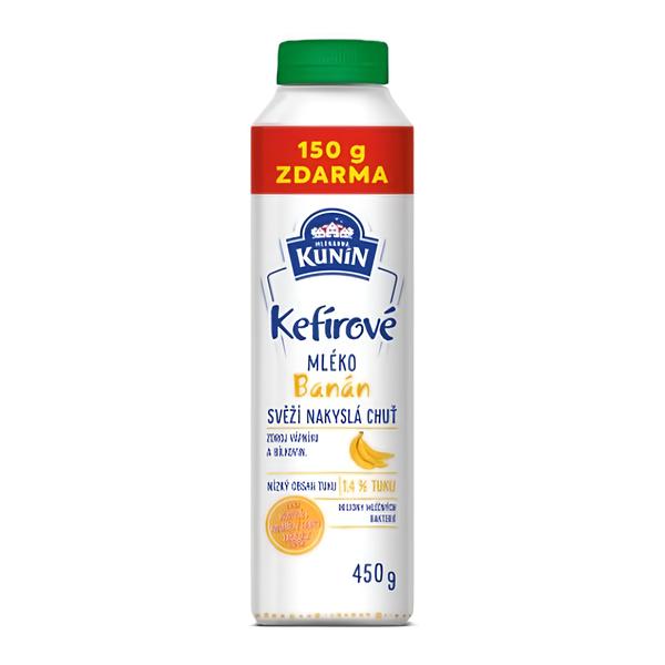 Mlékárna Kunín Kefírové mléko banán