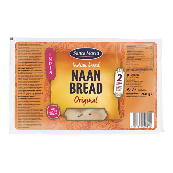 Santa Maria Naan indický chléb originál