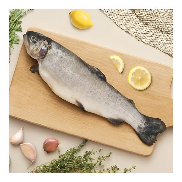 Rybářství Chlumec Pstruh lososovitý kuchaný s hlavou