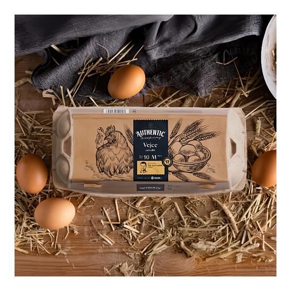 Authentic Vejce podestýlková cereální, velikost M