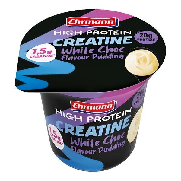 Ehrmann High Protein Creatine Pudding White Chocolate