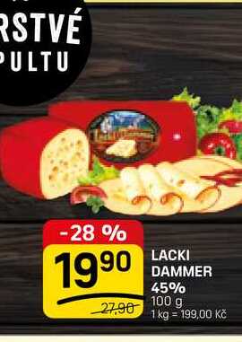 LACKI DAMMER 45% 100 g 