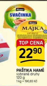 PAŠTIKA HAMÉ vybrané druhy 120 g
