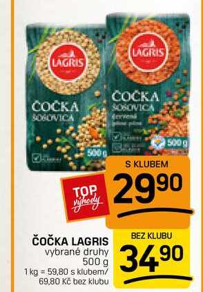ČOČKA LAGRIS vybrané druhy 500g
